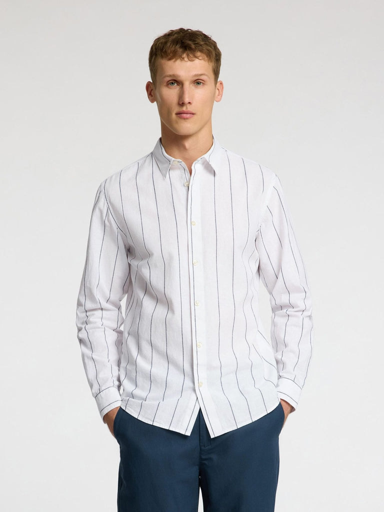 SELECTED - SLIM FIT SHIRT - White - Shirt_SELECTED - Aritmetik - montreal