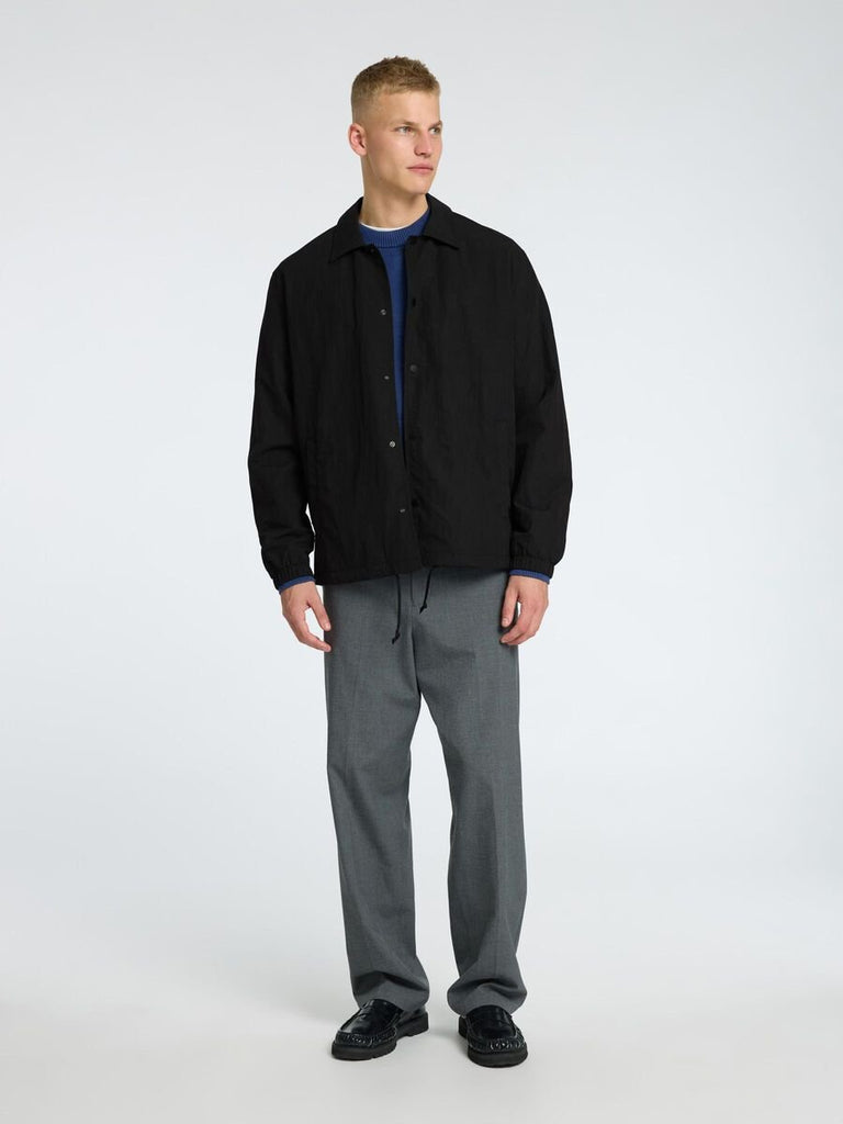 SELECTED - WATER REPELLENT LIGHTWEIGHT JACKET - BLACK - Jacket_SELECTED - Aritmetik - montreal