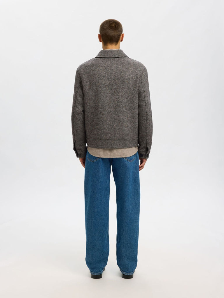 SELECTED - WOOL BLEND SHORT JACKET - Wool Jacket_SELECTED - Aritmetik - montreal