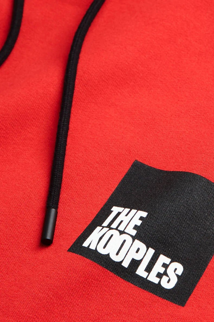 THE KOOPLES - LOGO SWEATSHIRT - Red - HOODIE_The Kooples - Aritmetik - montreal