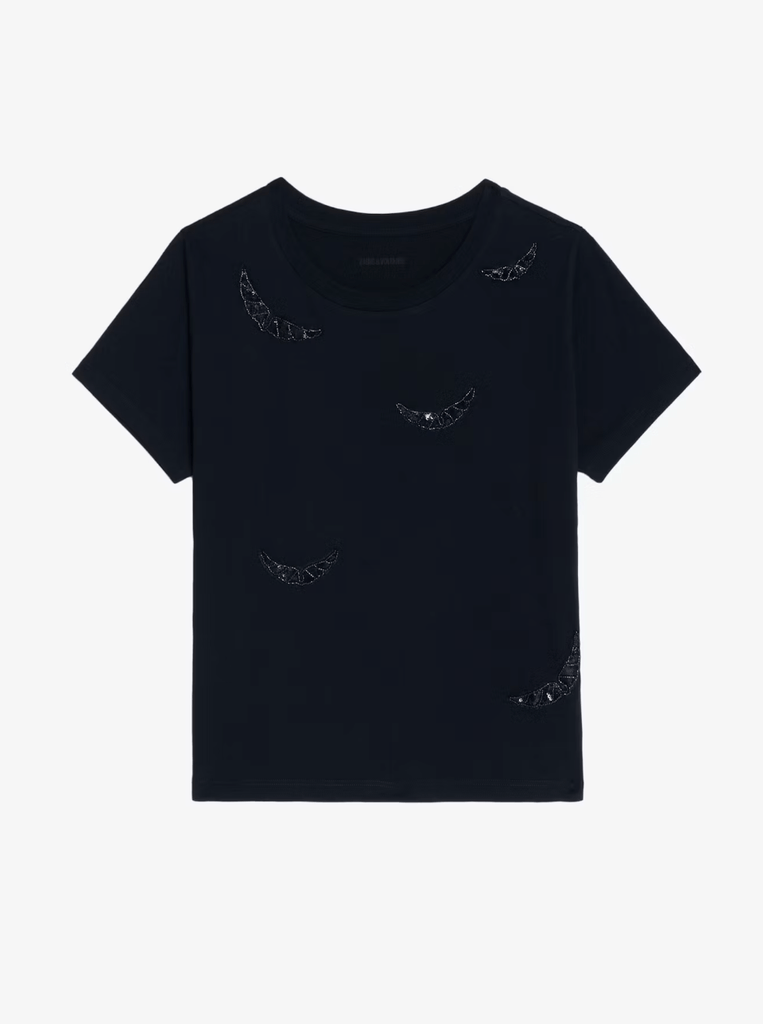 ZADIG & VOLTAIRE - Alys T-shirt - Navy - T-shirt_Zadig & Voltaire - Aritmetik - montreal
