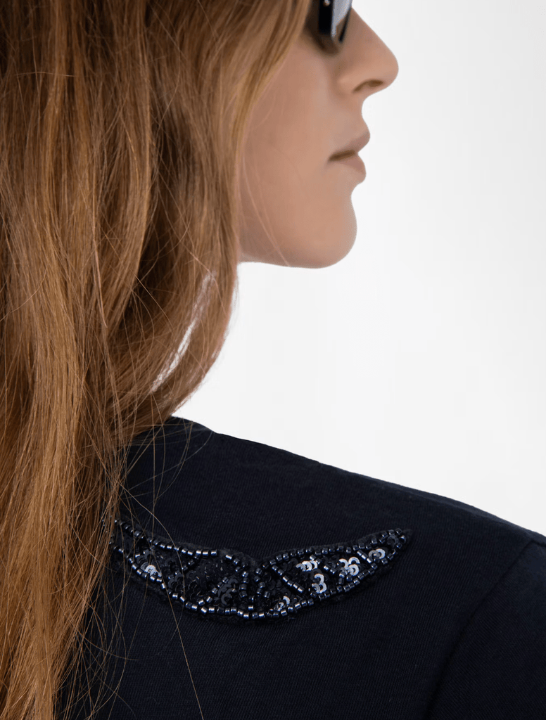 ZADIG & VOLTAIRE - Alys T-shirt - Navy - T-shirt_Zadig & Voltaire - Aritmetik - montreal