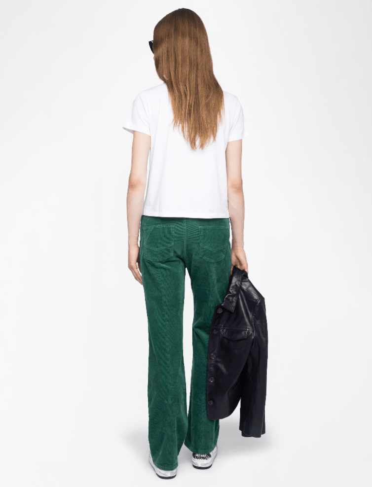 ZADIG & VOLTAIRE - Alys Voltaire Paris T-shirt - White - T-shirt_Zadig & Voltaire - Aritmetik - montreal