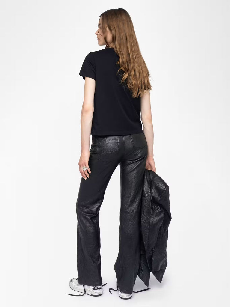 ZADIG & VOLTAIRE - Alys Voltaire T-shirt - Black - T-shirt_Zadig & Voltaire - Aritmetik - montreal
