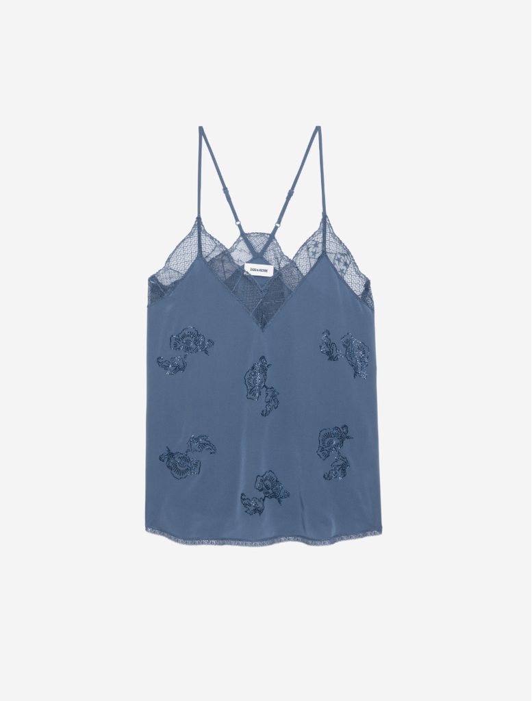 ZADIG & VOLTAIRE - CHRISTY CDC STRASS CARACO - camisole_Zadig & Voltaire - Aritmetik - montreal