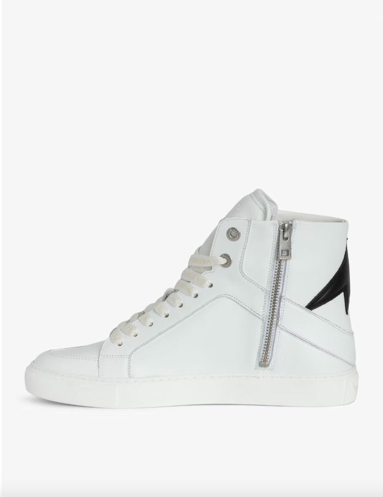 ZADIG & VOLTAIRE - High Flash Good Vibes Sneakers - Shoes_Zadig & Voltaire - Aritmetik - montreal