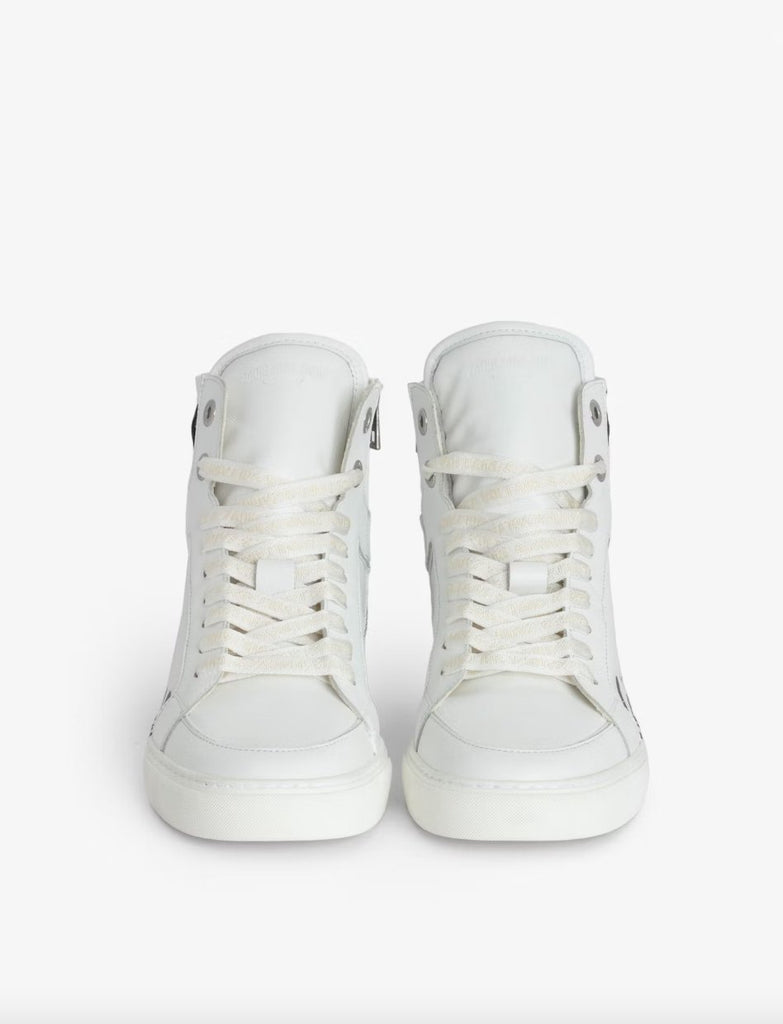 ZADIG & VOLTAIRE - High Flash Good Vibes Sneakers - Shoes_Zadig & Voltaire - Aritmetik - montreal