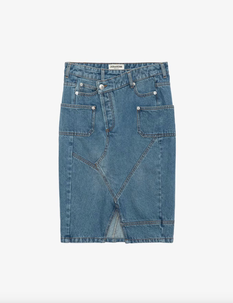 ZADIG & VOLTAIRE - Jinko Denim Skirt - SKIRT_Zadig & Voltaire - Aritmetik - montreal