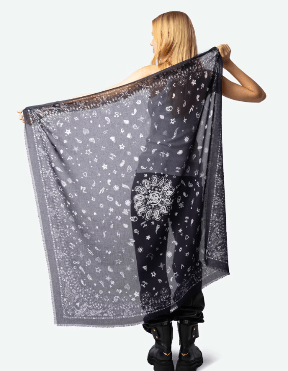 ZADIG & VOLTAIRE - Maddie Scarf - Scarf_Zadig & Voltaire - Aritmetik - montreal