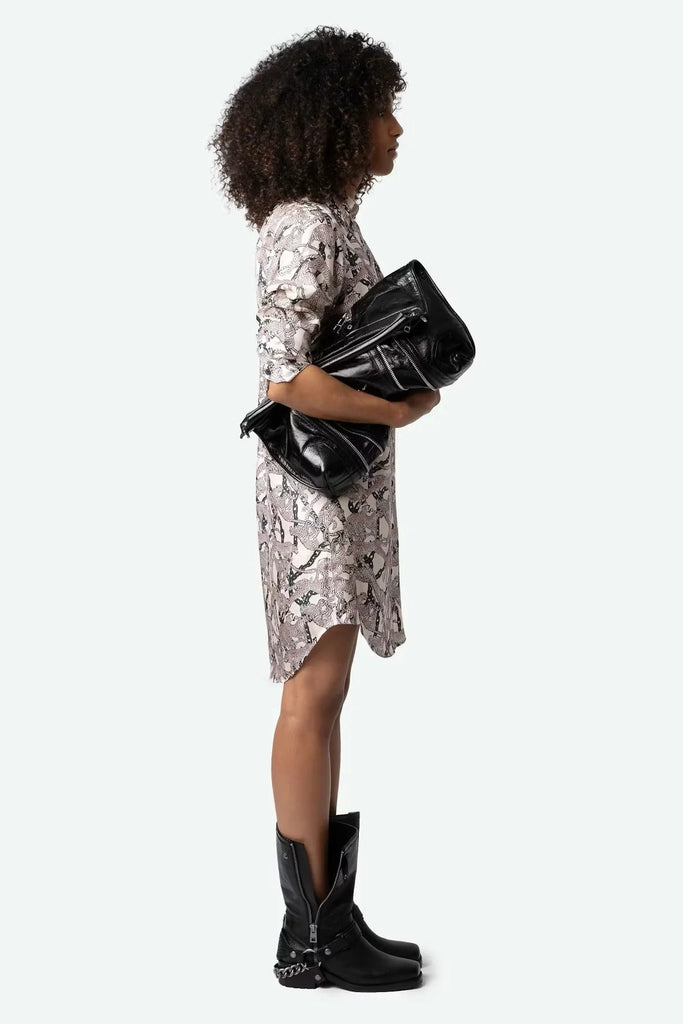 ZADIG & VOLTAIRE - Rais Silk Dress - Printed - Dress_Zadig & Voltaire - Aritmetik - montreal