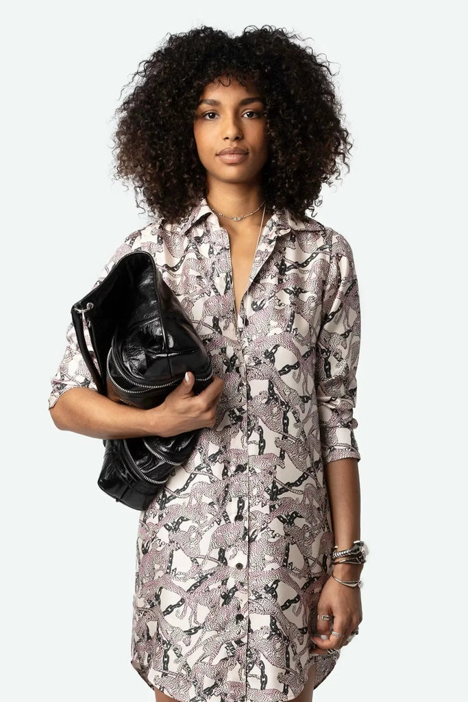 ZADIG & VOLTAIRE - Rais Silk Dress - Printed - Dress_Zadig & Voltaire - Aritmetik - montreal