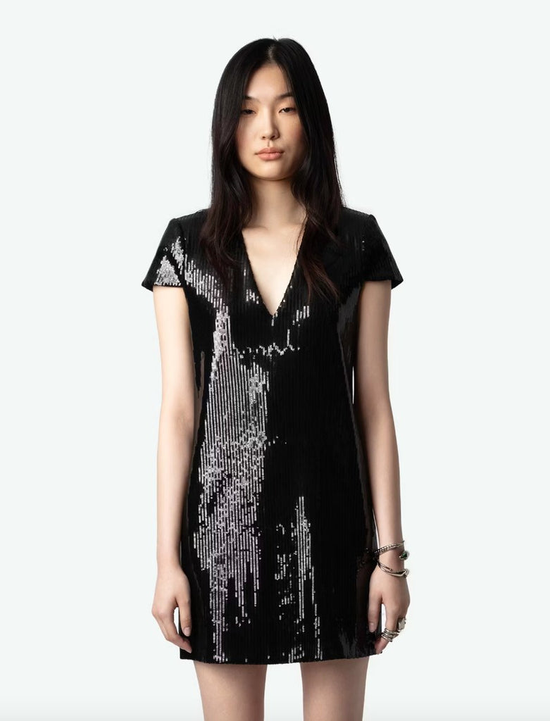 ZADIG & VOLTAIRE - Rashu Sequin Dress - Dress_Zadig & Voltaire - Aritmetik - montreal