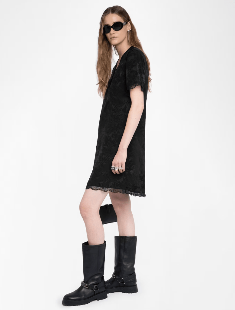 ZADIG & VOLTAIRE - Rerzo Silk Dress - Dress_Zadig & Voltaire - Aritmetik - montreal