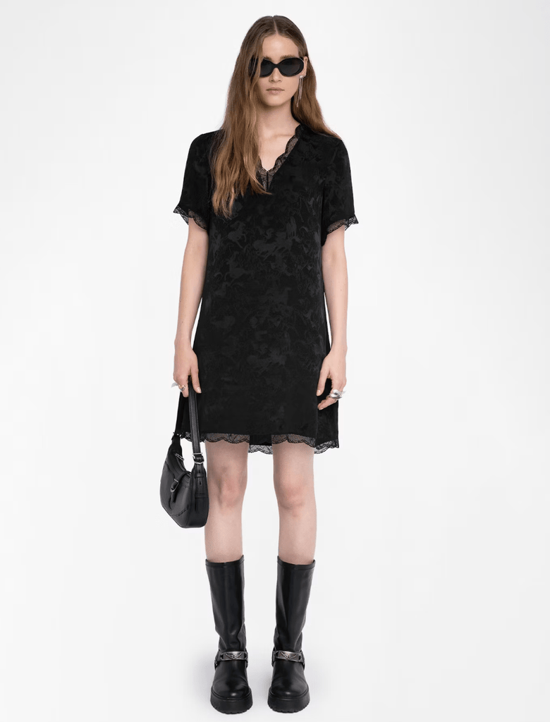 ZADIG & VOLTAIRE - Rerzo Silk Dress - Dress_Zadig & Voltaire - Aritmetik - montreal