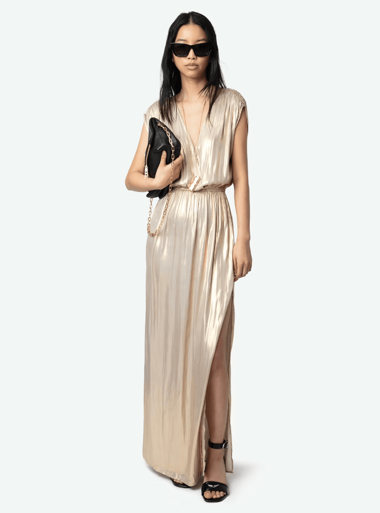 ZADIG & VOLTAIRE - RITMIC SATIN DRESS - Dress_Zadig & Voltaire - Aritmetik - montreal