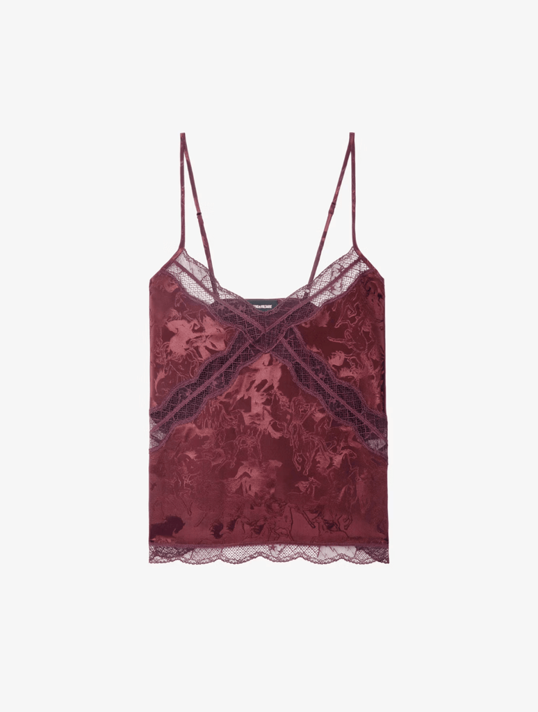 ZADIG & VOLTAIRE - Silk Caraco Cishi - camisole_Zadig & Voltaire - Aritmetik - montreal