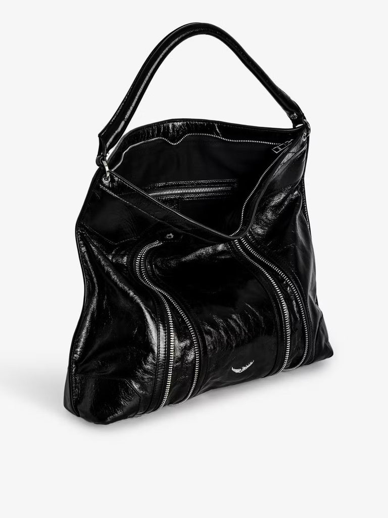 ZADIG & VOLTAIRE - Sunny Hobo Vintage Patent Bag - Bags_Zadig & Voltaire - Aritmetik - montreal