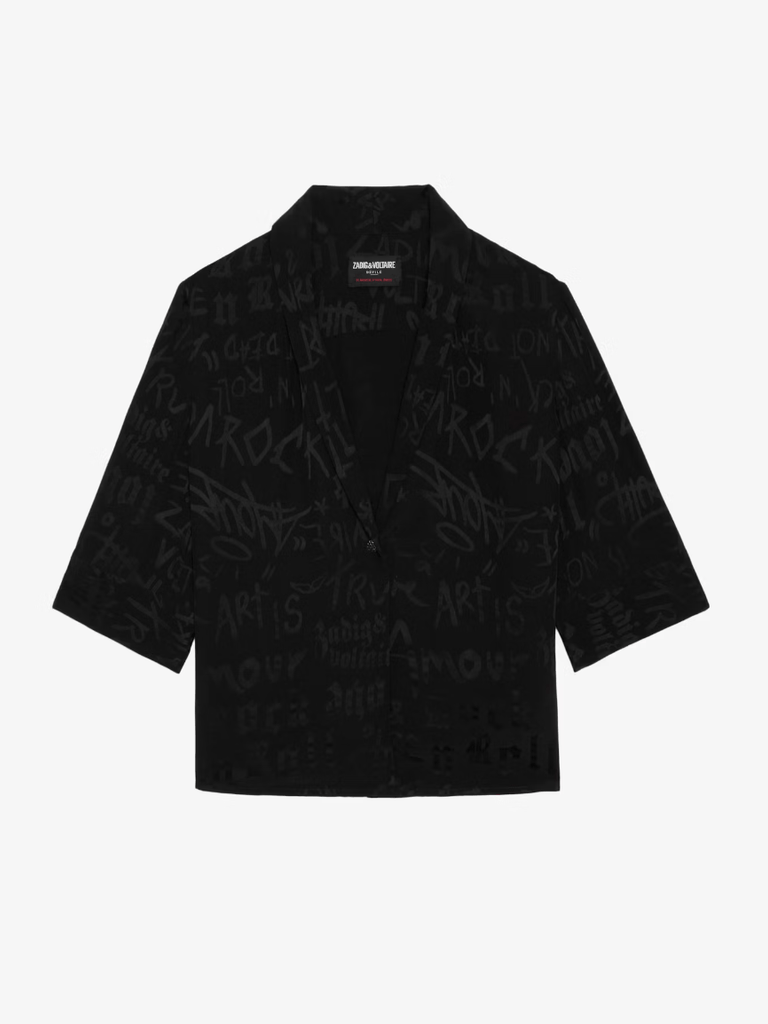 ZADIG & VOLTAIRE - TELMOS JAC MANIFESTO SHIRT-Shirt_Zadig & Voltaire - Aritmetik - montreal