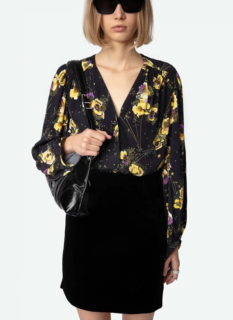 ZADIG & VOLTAIRE - Turin Shirt - Floral - Shirt_Zadig & Voltaire - Aritmetik - montreal