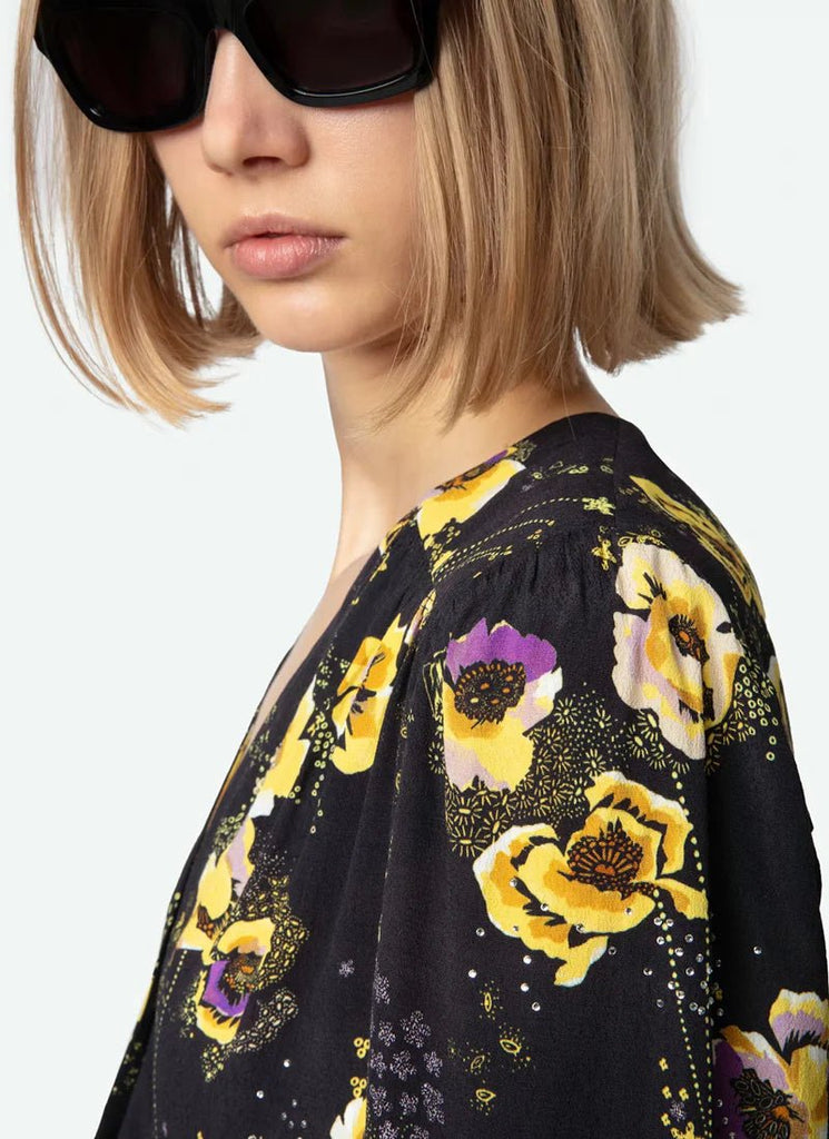 ZADIG & VOLTAIRE - Turin Shirt - Floral - Shirt_Zadig & Voltaire - Aritmetik - montreal
