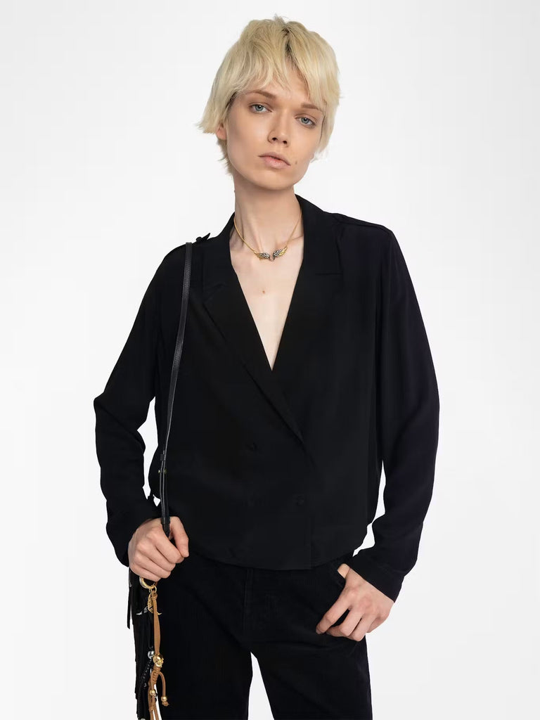 ZADIG & VOLTAIRE - Tussi Soft Shirt - Shirt_Zadig & Voltaire - Aritmetik - montreal