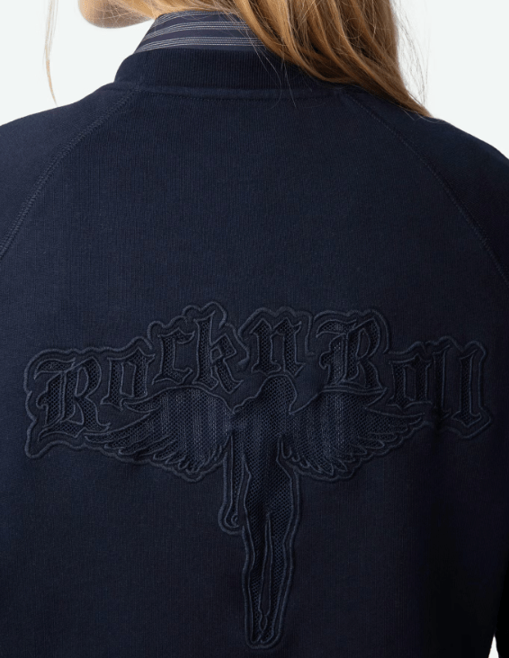 ZADIG & VOLTAIRE - Upper Sweatshirt - Navy - Sweater_Zadig & Voltaire - Aritmetik - montreal