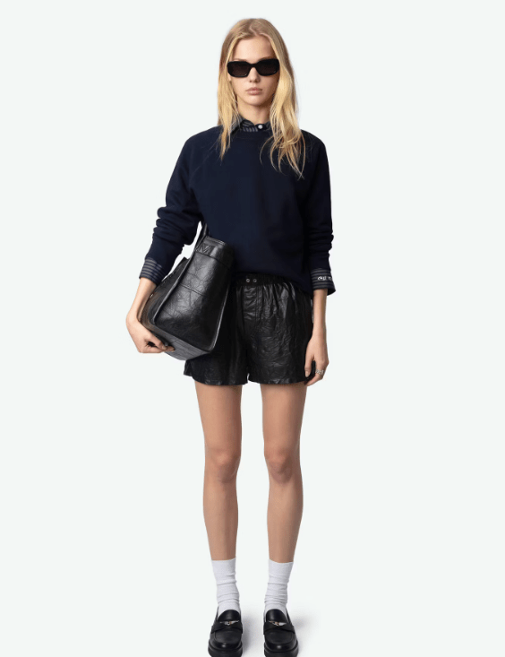 ZADIG & VOLTAIRE - Upper Sweatshirt - Navy - Sweater_Zadig & Voltaire - Aritmetik - montreal