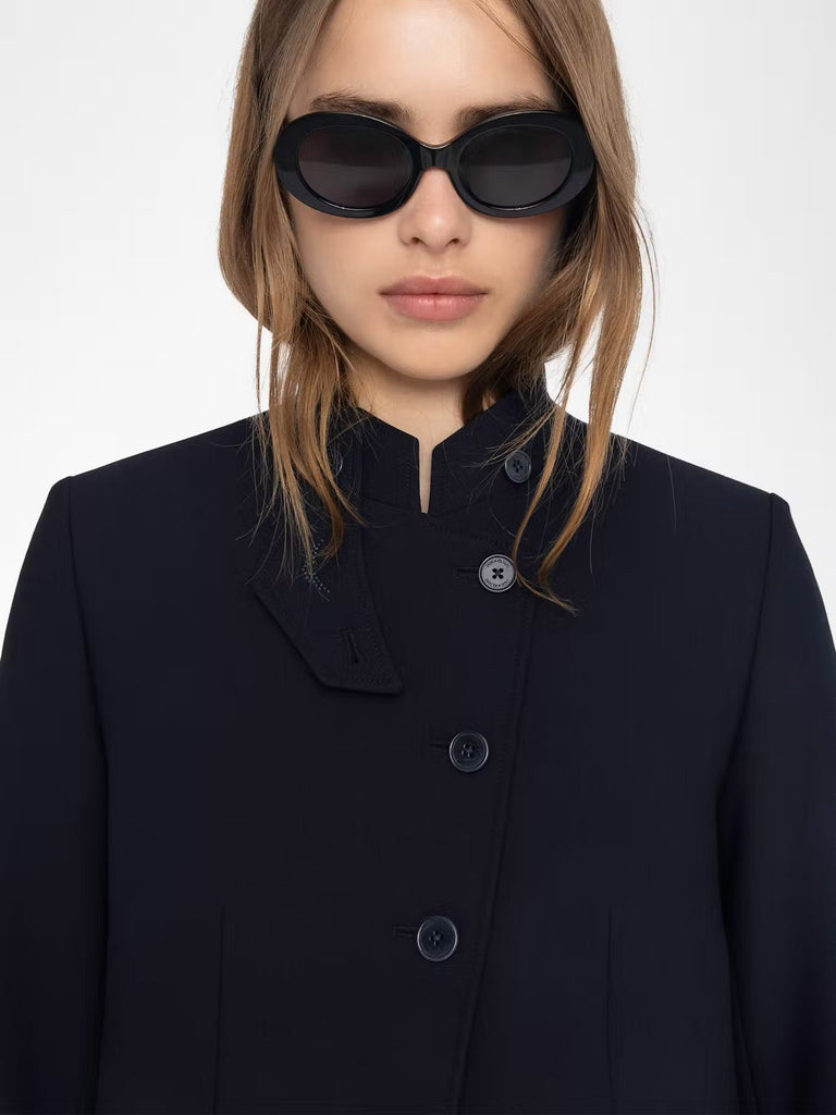 ZADIG & VOLTAIRE - Verysa Navy Asymmetrical Blazer - Blazer_Zadig & Voltaire - Aritmetik - montreal