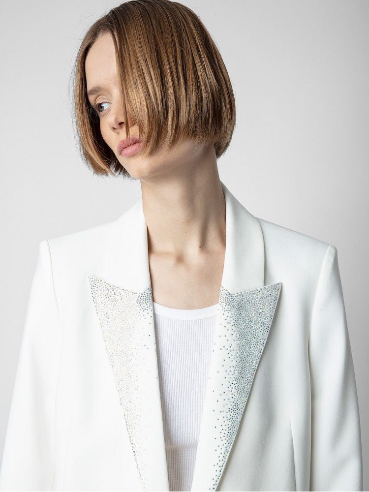 ZADIG & VOLTAIRE - visit tailleur strass rain blazer - Blazer_Zadig & Voltaire - Aritmetik - montreal