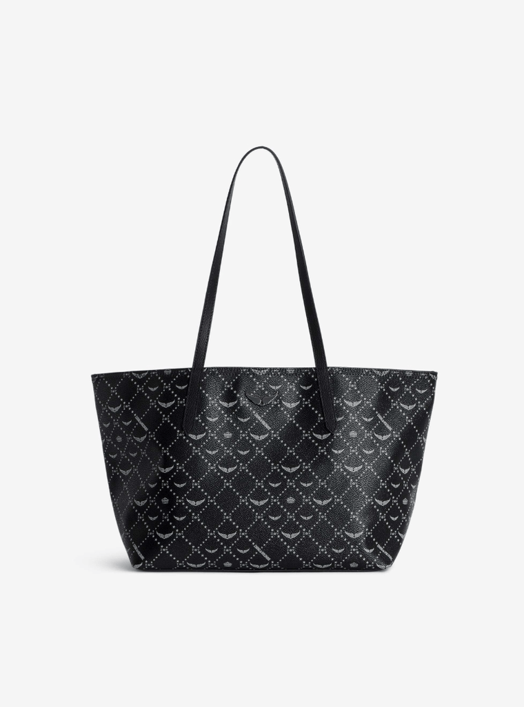 ZADIG & VOLTAIRE - Z SHOPPER MONOGRAMM BAG - BLACK - Bags_Zadig & Voltaire - Aritmetik - montreal