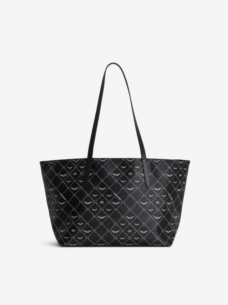 ZADIG & VOLTAIRE - Z SHOPPER MONOGRAMM BAG - BLACK - Bags_Zadig & Voltaire - Aritmetik - montreal