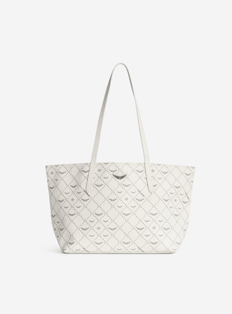 ZADIG & VOLTAIRE - Z SHOPPER MONOGRAMM BAG - WHITE - Bags_Zadig & Voltaire - Aritmetik - montreal