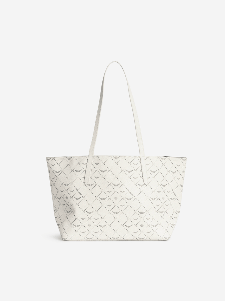 ZADIG & VOLTAIRE - Z SHOPPER MONOGRAMM BAG - WHITE - Bags_Zadig & Voltaire - Aritmetik - montreal