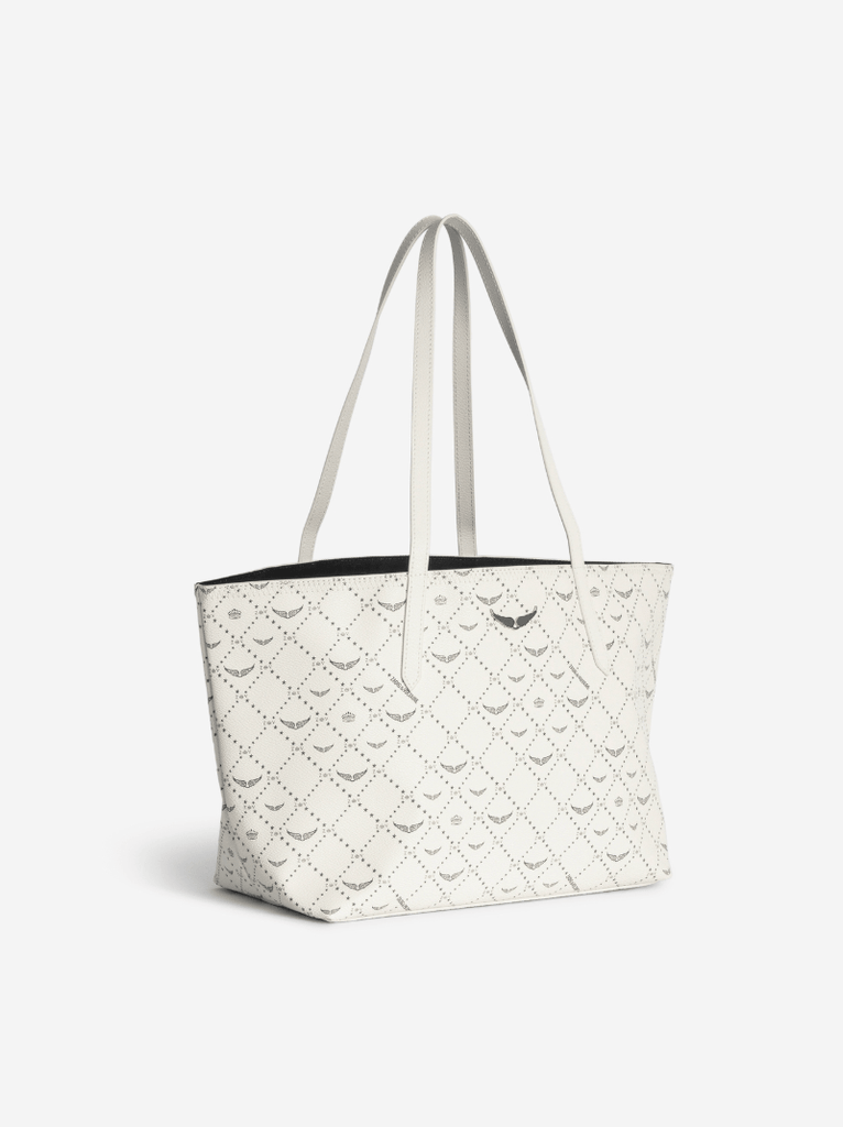 ZADIG & VOLTAIRE - Z SHOPPER MONOGRAMM BAG - WHITE - Bags_Zadig & Voltaire - Aritmetik - montreal