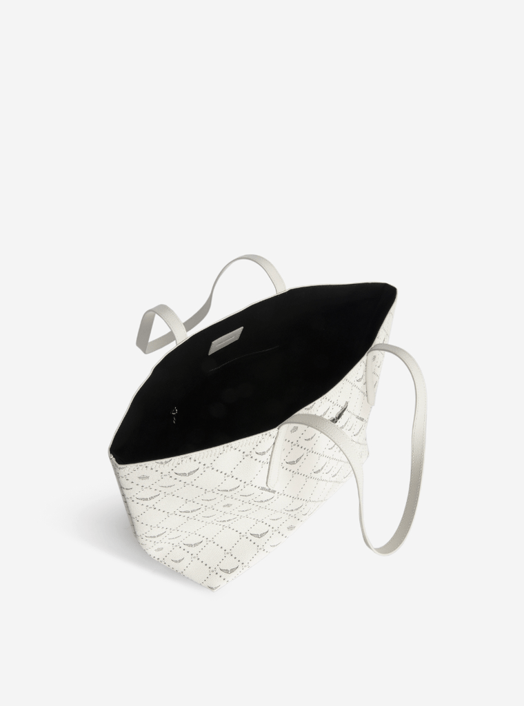ZADIG & VOLTAIRE - Z SHOPPER MONOGRAMM BAG - WHITE - Bags_Zadig & Voltaire - Aritmetik - montreal