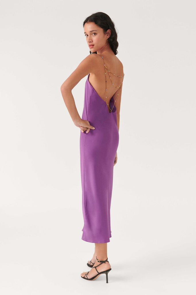 CARLINE DRESS - Purple-Dress_ba&sh-Aritmetik-montreal