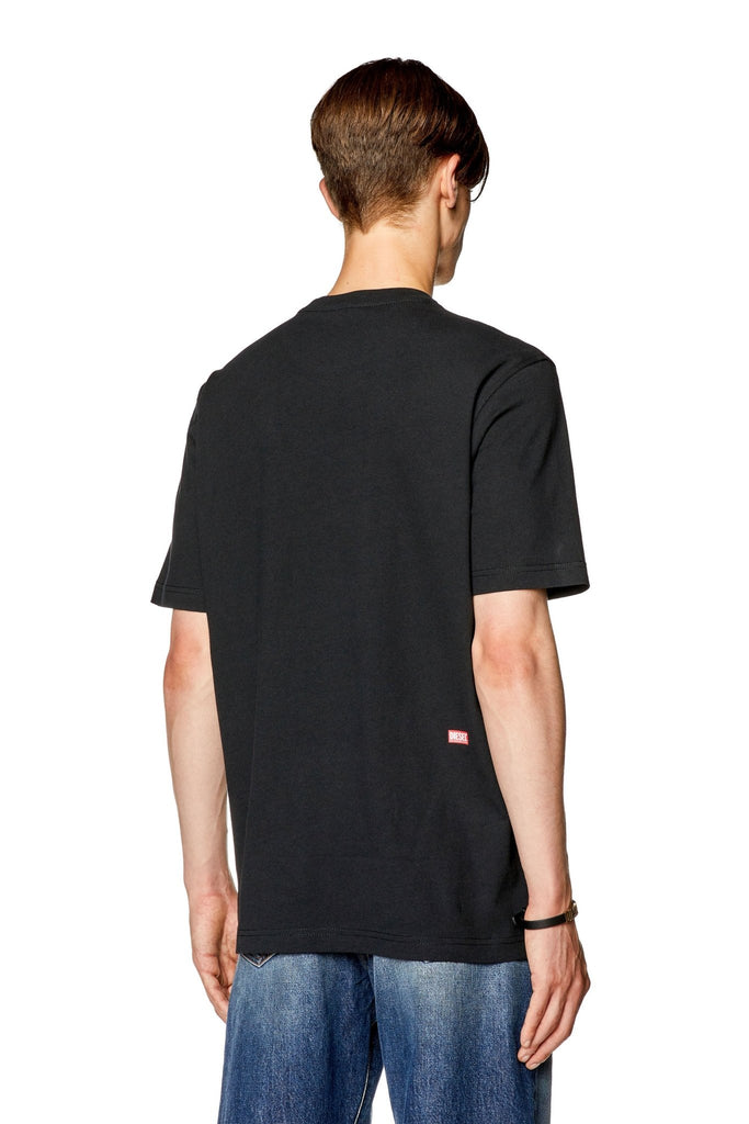 DIESEL - T-JUST-L7 - Black-T-shirt_DIESEL-Aritmetik-montreal