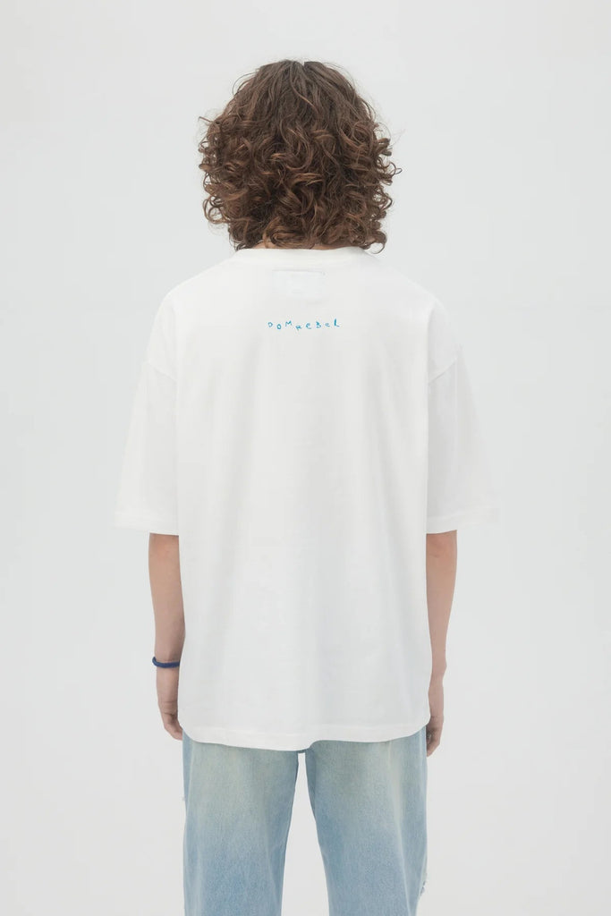 DOMREBEL - BOBOO T-SHIRT - White-T-shirt_Dom Rebel-Aritmetik-montreal