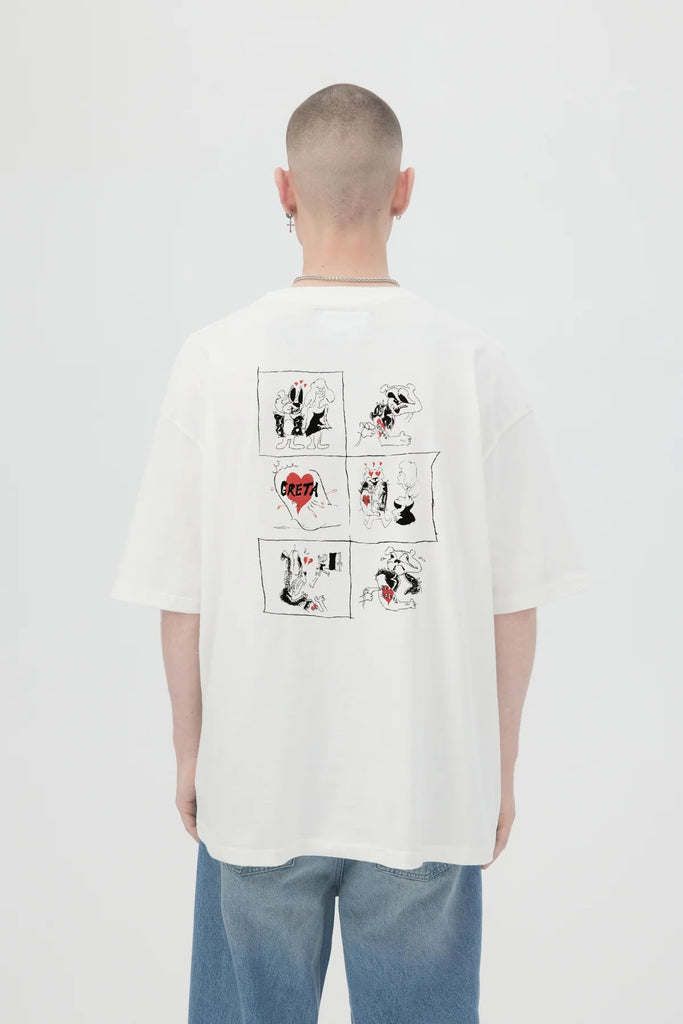DOMREBEL - REGRETA T-SHIRT - White-T-shirt_Dom Rebel-Aritmetik-montreal