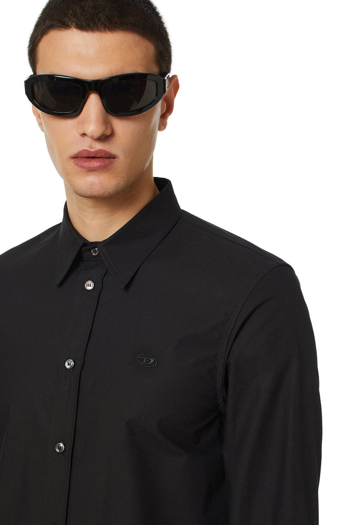 S-BEN-CL - Black-Shirt_DIESEL-Aritmetik-montreal