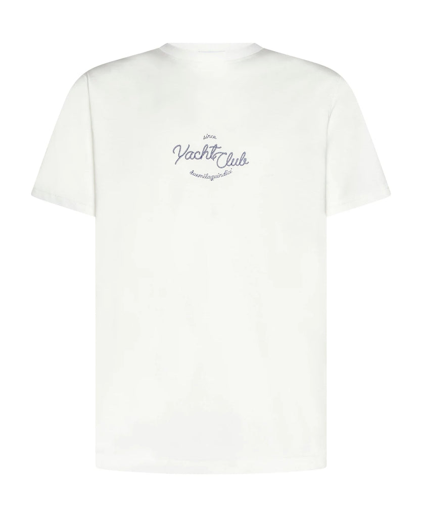 T-SHIRT YACHT CLUB - WHITE-T-shirt_Family First-Aritmetik-montreal