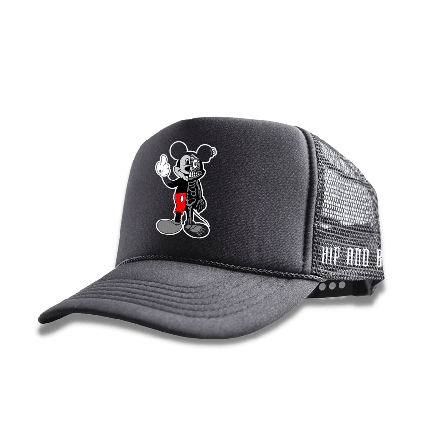 TWISTED MOUSE TRUCKER HATS BLACK-CAPS_HIP & BONE-Aritmetik-montreal