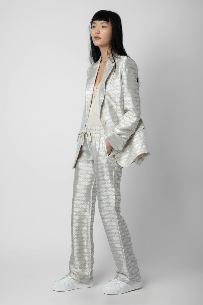 ZADIG & VOLTAIRE - Pomy Wings Jacquard Trousers-PANTS_Zadig & Voltaire-Aritmetik-montreal