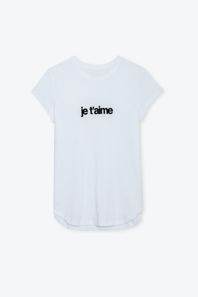 ZADIG & VOLTAIRE - T-shirt Woop Je T'aime-T-shirt_Zadig & Voltaire-Aritmetik-montreal